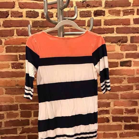 Nautical quarter length sleeve top - Picture 3 of 3